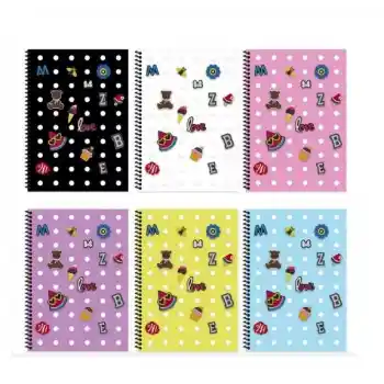 Keskin Fun A6 Kareli 80 Yp. Pp. Kapak Spr. Defter 323262