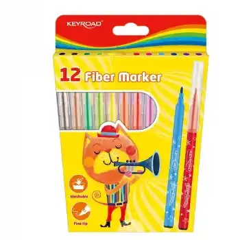 Keyroad 12 Renk Keçeli Kalem Kr971587 281590(kampanya)