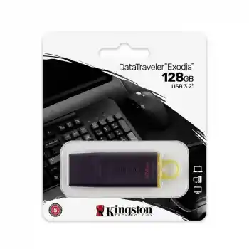 Kingston 128 Gb. Usb 3.2 Bellek Exodia
