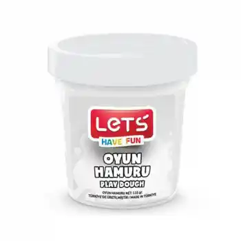Lets Oyun Hamuru Beyaz 115 Gr L8440-5