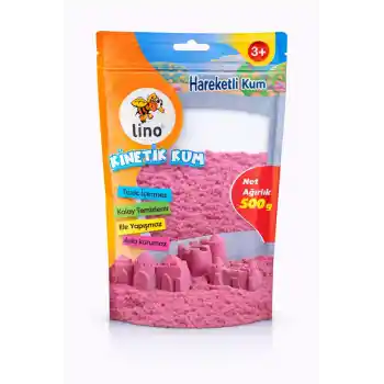 Lıno Kinetik Kum 500 Gr Pembe Doypack Ln-600p
