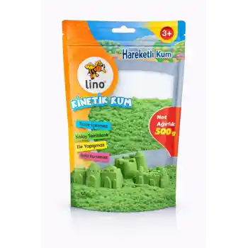 Lıno Kinetik Kum 500 Gr Yeşil Doypack Ln-600y