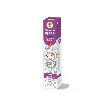 Lıno Ls-102 Yapışkanlı Boyama Rulosu Dream Space 86x20 Cm