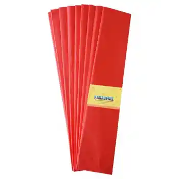 Lıno Pa-014k Lüks Krapon Kırmızı 10 Lu 50x200 Cm