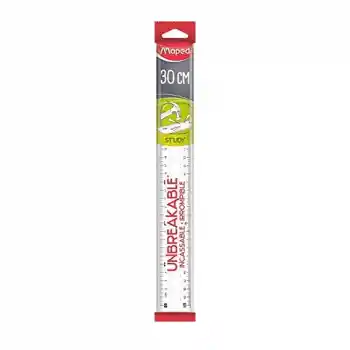 Maped 245620 30 Cm Esnek Plastik Cetvel Şeffaf