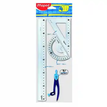 Maped 899218 4 Lü Pergelli Çizim Takımı