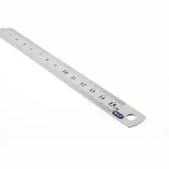 Mas 2328 Çelik Cetvel 15 Cm.