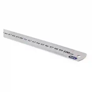 Mas 2400 Çelik Cetvel 100 Cm.
