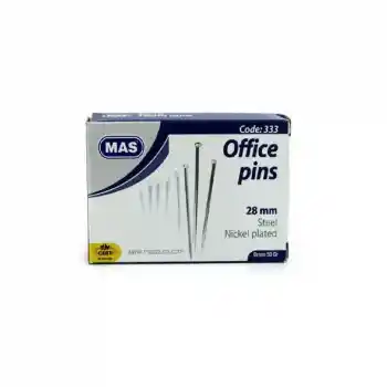 Mas 333 Toplu İğne 50 Gr. 28 Mm