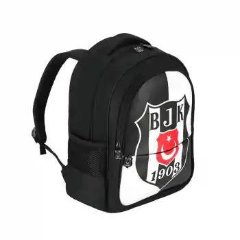 Me 25360 Beşiktaş Bjk 1903 Logo Desenli Suni Deri Okul Çantası