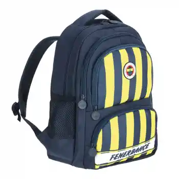 Me 25739 Fenerbahçe Nakış Detaylı Çubuklu Sırt Çantası