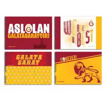 Me 50239 Galatasaray 25x35 15 Yp.spiralli Resim Defteri