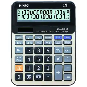 Mikro Cl-8828 Digital 14 Hane Hesap Makinası
