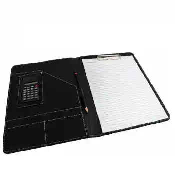 Mimaks Dk-210 Suni Deri Hesap Makinalı Sekreterlik Bloknot
