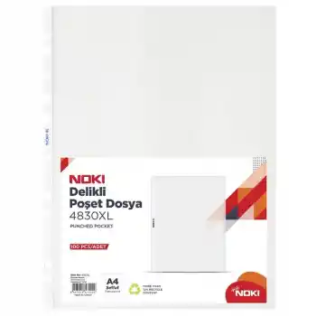 Noki A4 Poşet Dosya Xl100 Lü 4830xl
