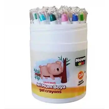 Nova Color 24 Renk Jel Mum Boya Nc-2151