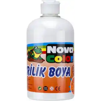 Nova Color Akrilik Boya 500 Ml Beyaz Nc-385