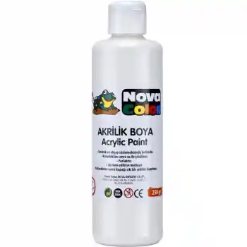 Nova Color Akrilik Boya Beyaz Şişe Nc-173
