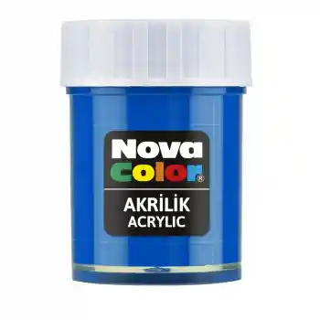 Nova Color Akrilik Boya Mavi Şişe Nc-171