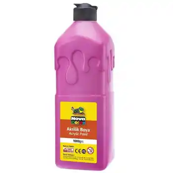 Nova Color Akrilik Boya Pembe 1 Kg. Nc-230