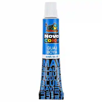 Nova Color Guaj Boya Tüp Mavi Nc-117