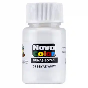 Nova Color Kumaş Boyası Beyaz Nc-163