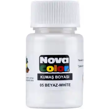 Nova Color Kumaş Boyası Beyaz Nc-163