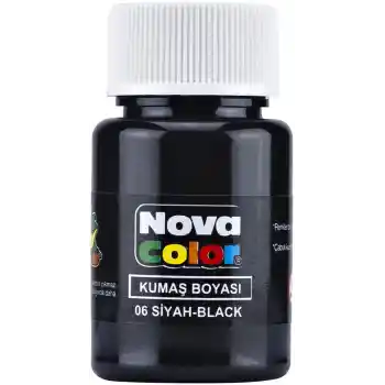 Nova Color Kumaş Boyası Siyah Nc-164