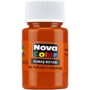 Nova Color Kumaş Boyası Turuncu Nc-166