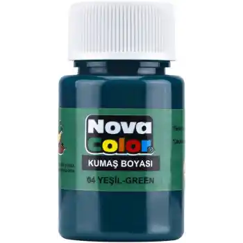Nova Color Kumaş Boyası Yeşil Nc-162