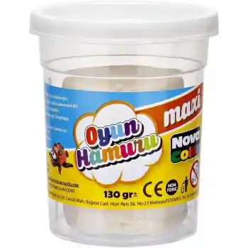 Nova Color Maxi Oyun Hamuru Beyaz Nc-4146