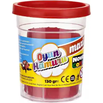 Nova Color Maxi Oyun Hamuru Kırmızı Nc-4141