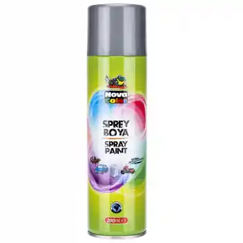 Nova Color Sprey Boya Gümüş Nc-812
