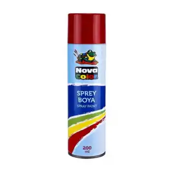 Nova Color Sprey Boya Kırmızı Nc-801