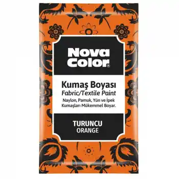 Nova Color Toz Kumaş Boyası Turuncu 12 Gr Nc-906