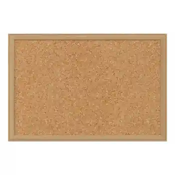 Panda 30x45 Mantar Pano Ahşap Çerçeveli Pan-114