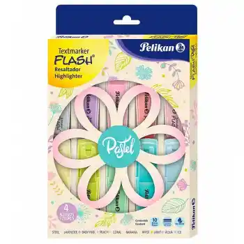 Pelikan 10 Lu Pastel Fosforlu Kalem Pl6007