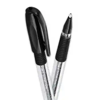 Pensan Glıtter Gel Siyah Kalem Simli 22280