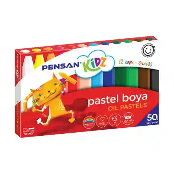 Pensan Kidz 12 Renk Pastel Boya 98060