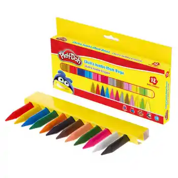 Play-doh 12 Renk Jumbo Crayon Mum Boya Cr011