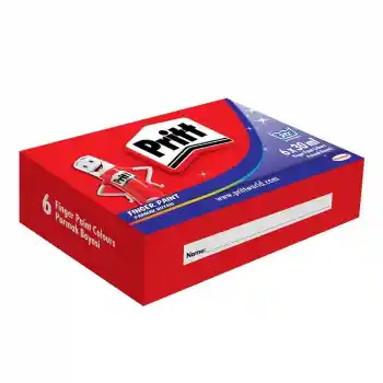 Pritt Parmak Boyası 6 Renk 30 Ml. 1221355