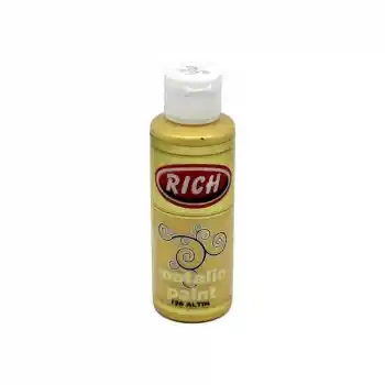 Rıch 04033 Metalik Akrilik Boya 0720 Altın 500 Cc