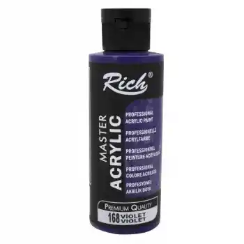 Rıch Akrilik Boya 168 Vıolet 120 Cc