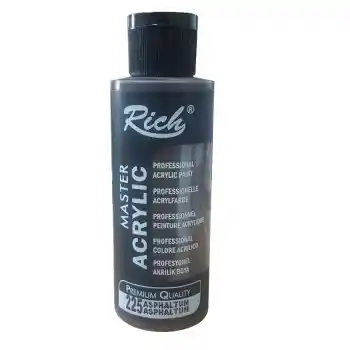 Rıch Akrilik Boya 225 Asphaltum 120 Cc