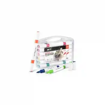 Rıch Art-x Akrilik Marker Duo Çift Uçlu Kalem 12 Li Set Klm-18057