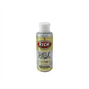 Rıch Metalik Akrilik Boya 03962 Gümüş 120 Cc