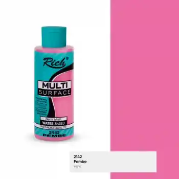 Rıch Multi Akrilik Boya 2142 Pembe 120 Cc