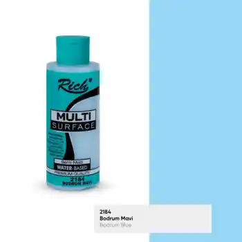 Rıch Multi Akrilik Boya 2184 Bodrum Mavi 120 Cc