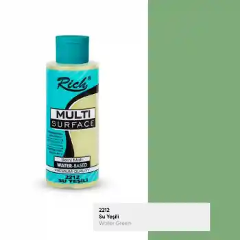 Rıch Multi Akrilik Boya 2212 Su Yeşili 120 Cc