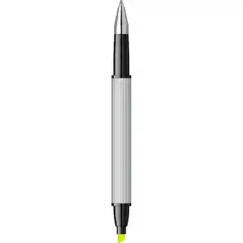 Scrikss Doppıo Çift Uçlu Roller+fosforlu Kalem